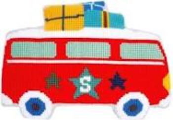 Holidayby bus,pn-0150422, 57x 40 cm, tapijt