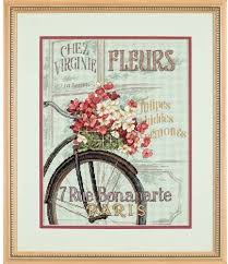 Parisian Bicycle, dimensions   35195, 28x36cm