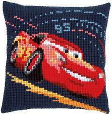 Lightning McQueen with screeching tires, PN-0166441, 40 x 40 cm