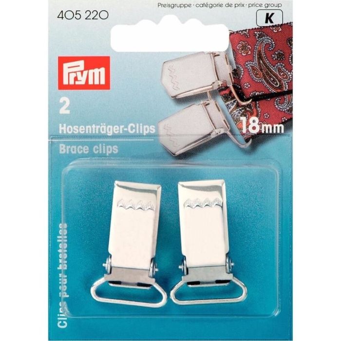 Prym 405220 bretellenclips 18 mm  2 stuks