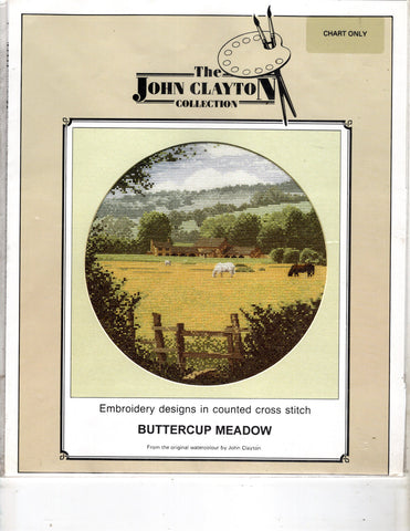 Heritage, John Clayton, Buttercup Meadow ,  Ø 25,5 cm