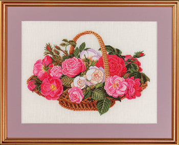 Eva Rosenstand 14-280 rozen in mand, 40 x 50 cm