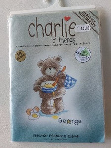Charlieso,  Georges makes a cake, 01823,  13 x 12 cm