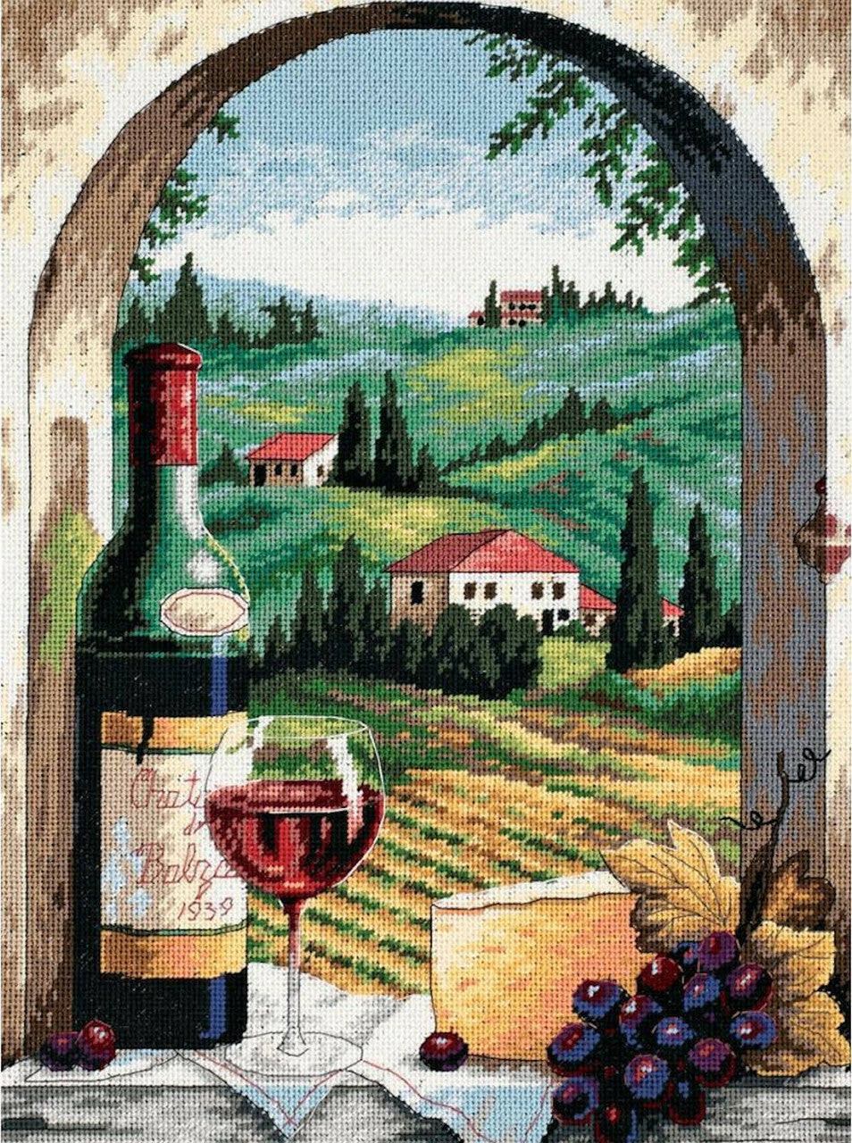 Tuscan Vieuw 20054 , 30 x 41 cm