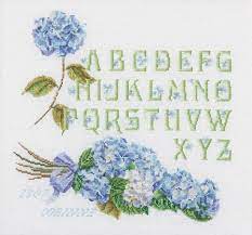Hortensia alfabet , 2088, 34  x 36 cm