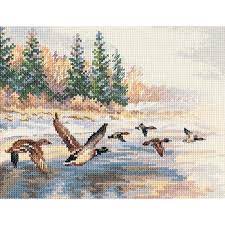 Flying ducks, 3-27, 23 x 17 cm