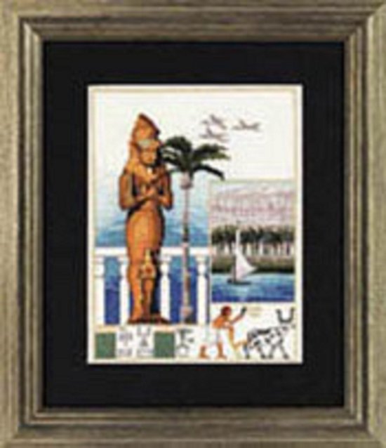 Egyptisch tafereel,13-3341, 23 x 28 cm