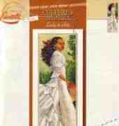 Lady in white, lanarte 34857, 13 x 39 cm
