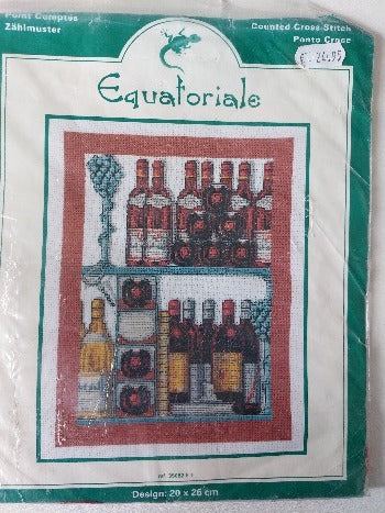 Wijnvoorraad, equatoriale, 35082E1,  20 x 26 cm