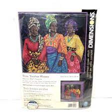 Three yoruban women, 35092, 41 x 38 cm