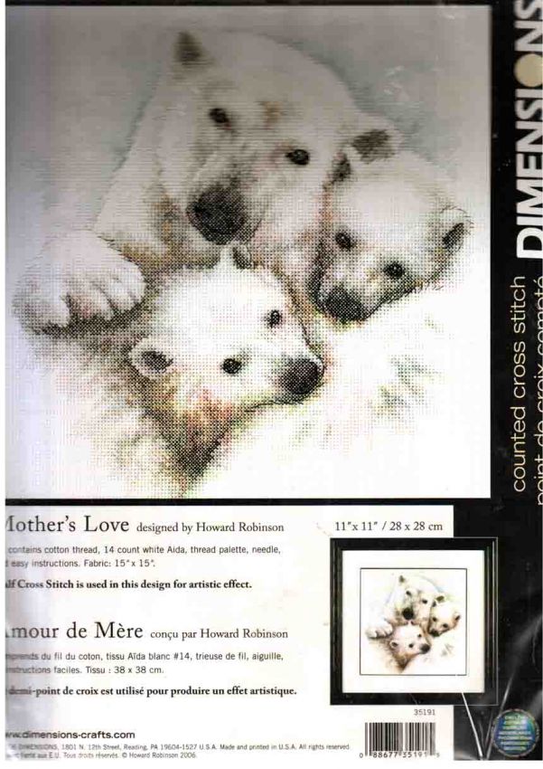 Mother's love, 35191, 28 x 28 cm