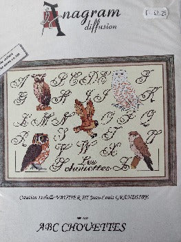 ABC CHOUETTES, anagram,  a376, 55 x 40