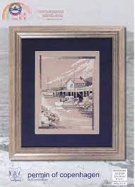Bootje in haven, 12-5157, 23 x 28 cm