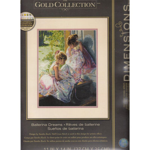 Ballerina dreams, gold collection, 70-35280, 27 x 35 cm
