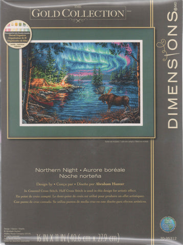 Northern night, gold collectioen, 70-35312, 40 x 28 cm