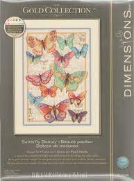 Butterfly beauty, gold collection, 70-35338, 25 x 35 cm