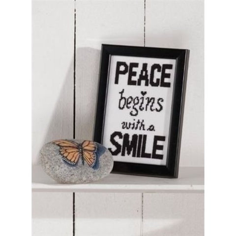 Peace with smile, 13-7332, 14 x 9 cm