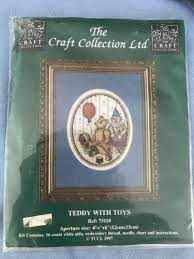 TEDDY WITH TOYS, 75110, 12 x 15 cm