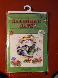Calendar cats,june's cat, 00813, 11 x 10 cm