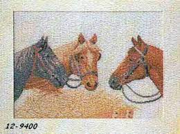 Paardenkoppen, 12-9400,  38 x 30 cm