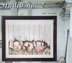 Varkens, studio2 , 99555, 45 x 36 cm