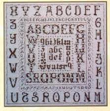 Brown naturals sampler, dmc XC1435,  30 x 30 cm