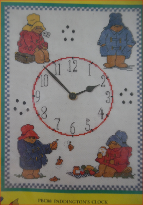 ANCHOR  Beertje Paddington PBC08 clock 29,5 x 22 cm
