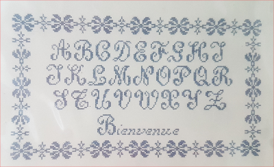 ABC BIENVENUE BLEU, laurence roque,  35 x 20 cm