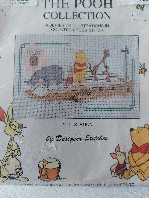 Station,winnie the pooh, C11, 13x 20 cm