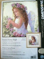 Passion Flower Angel, dimensions  35229, 38x 38 cm