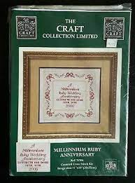 Millennium ruby anniversary, The craft collection 76706, 28 x25 cm