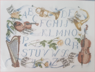 Lettres musicale, royal paris 0040, 26 x 37 cm