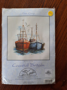 Coastal Britain, derwentwater designs SEA03, 28 x 31 cm
